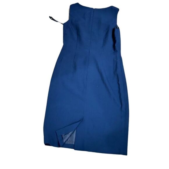 LE SUIT Collarless Dress Suit, navy blue size 6 new, women’s dress - Picture 5 of 9